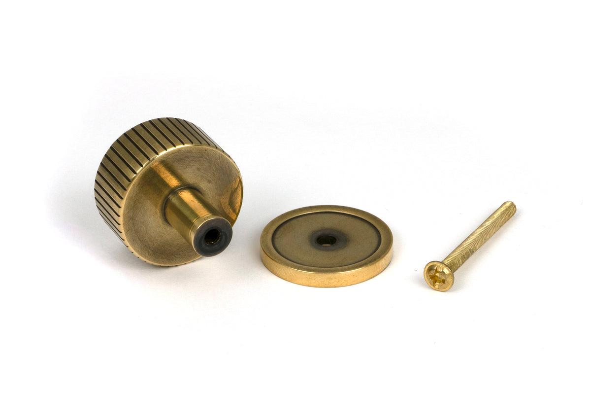 JUDD CABINET KNOB PLAIN 32x32 AGBR - 50380 by MARCHES (ANVIL) ARCHITECTURAL HARDWARE
