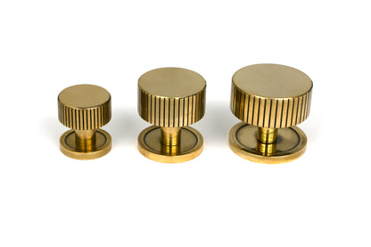JUDD CABINET KNOB PLAIN 32x32 AGBR - 50380 by MARCHES (ANVIL) ARCHITECTURAL HARDWARE