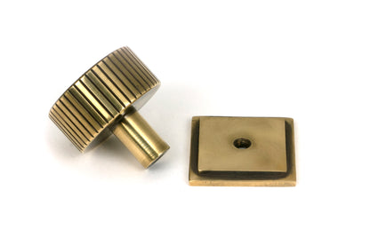 JUDD CABINET KNOB SQUARE 32x32 AGBR - 50382 by MARCHES (ANVIL) ARCHITECTURAL HARDWARE