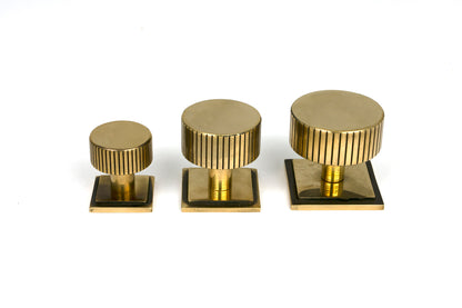 JUDD CABINET KNOB SQUARE 38x32 AGBR - 50385 by MARCHES (ANVIL) ARCHITECTURAL HARDWARE