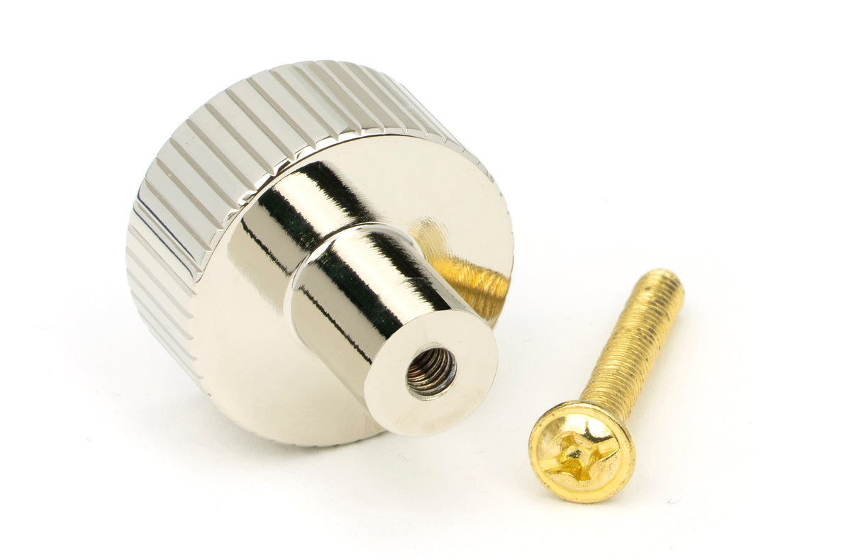 JUDD CABINET KNOB NOROSE 25x25 PNP - 50390 by MARCHES (ANVIL) ARCHITECTURAL HARDWARE
