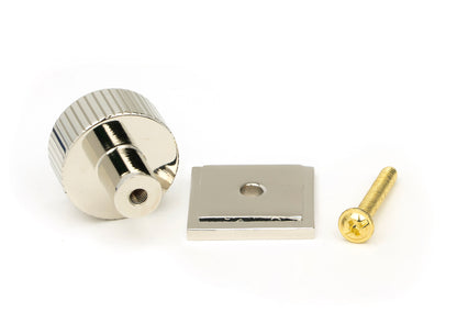 JUDD CABINET KNOB SQUARE 25x25 PNP - 50391 by MARCHES (ANVIL) ARCHITECTURAL HARDWARE