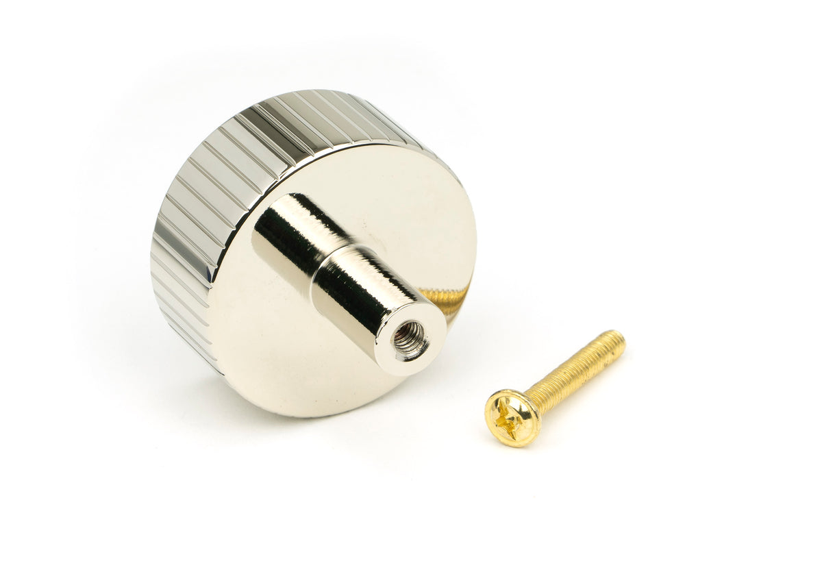 JUDD CABINET KNOB NOROSE 38x32 PNP - 50396 by MARCHES (ANVIL) ARCHITECTURAL HARDWARE