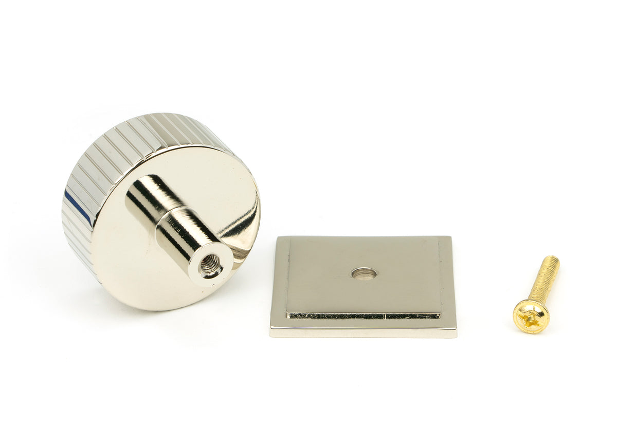 JUDD CABINET KNOB SQUARE 38x32 PNP - 50397 by MARCHES (ANVIL) ARCHITECTURAL HARDWARE