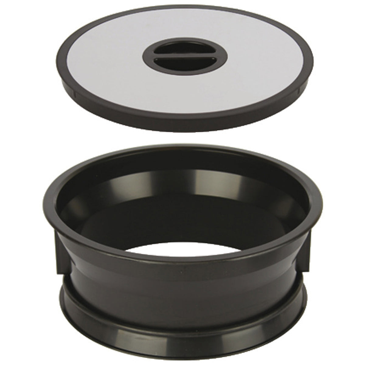 WORKTOP BIN HOLDER D295x118 BLK
