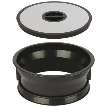 WORKTOP BIN HOLDER D295x118 BLK