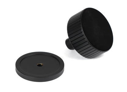 JUDD CABINET KNOB PLAIN 38x32 MBK - 50430 by MARCHES (ANVIL) ARCHITECTURAL HARDWARE