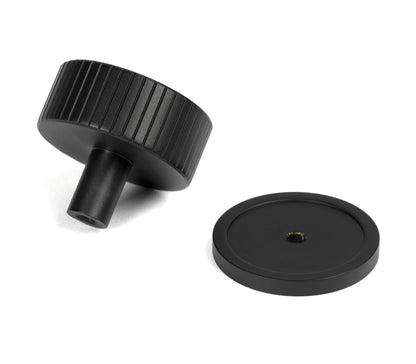 JUDD CABINET KNOB PLAIN 38x32 MBK - 50430 by MARCHES (ANVIL) ARCHITECTURAL HARDWARE