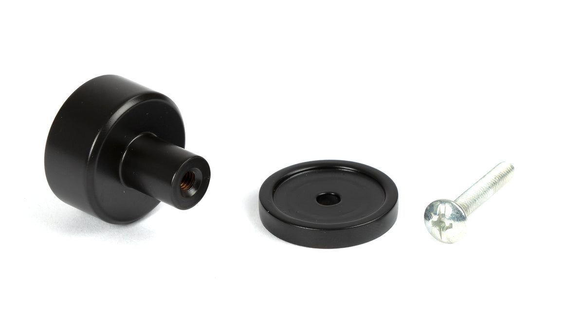 KELSO CABINET KNOB PLAIN 25x25 AGBZ - 50436 by MARCHES (ANVIL) ARCHITECTURAL HARDWARE