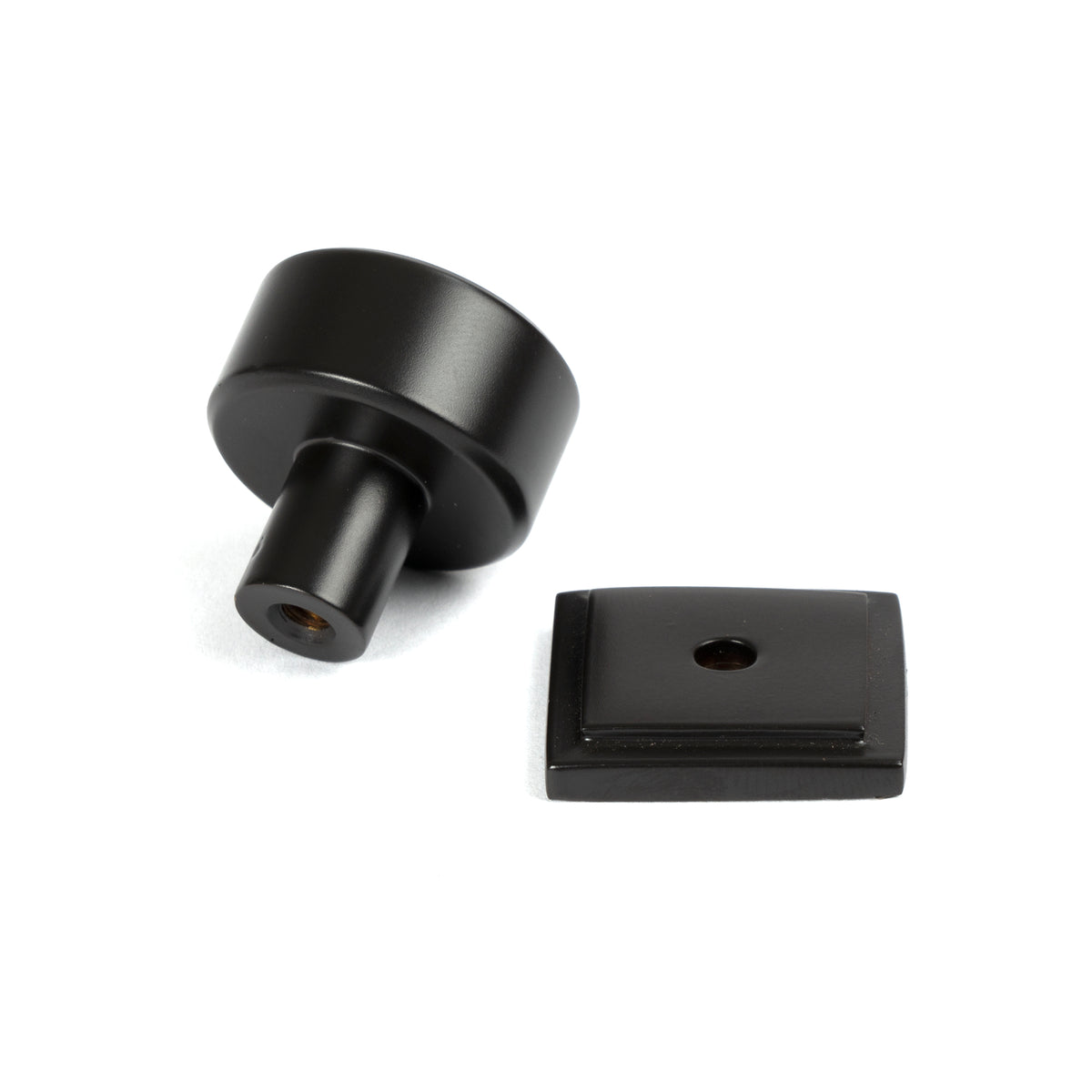 KELSO CABINET KNOB SQUARE 25x25 AGBZ - 50438 by MARCHES (ANVIL) ARCHITECTURAL HARDWARE