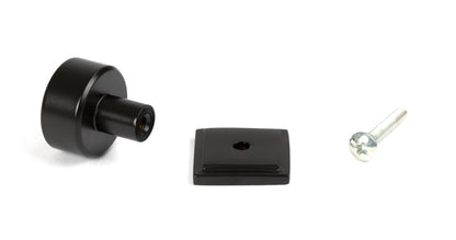 KELSO CABINET KNOB SQUARE 25x25 AGBZ - 50438 by MARCHES (ANVIL) ARCHITECTURAL HARDWARE