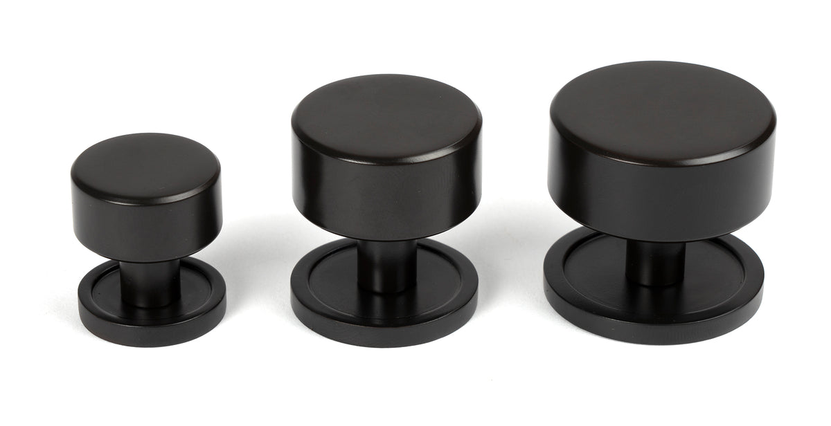 KELSO CABINET KNOB PLAIN 32x32 AGBZ - 50439 by MARCHES (ANVIL) ARCHITECTURAL HARDWARE