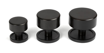 KELSO CABINET KNOB PLAIN 32x32 AGBZ - 50439 by MARCHES (ANVIL) ARCHITECTURAL HARDWARE