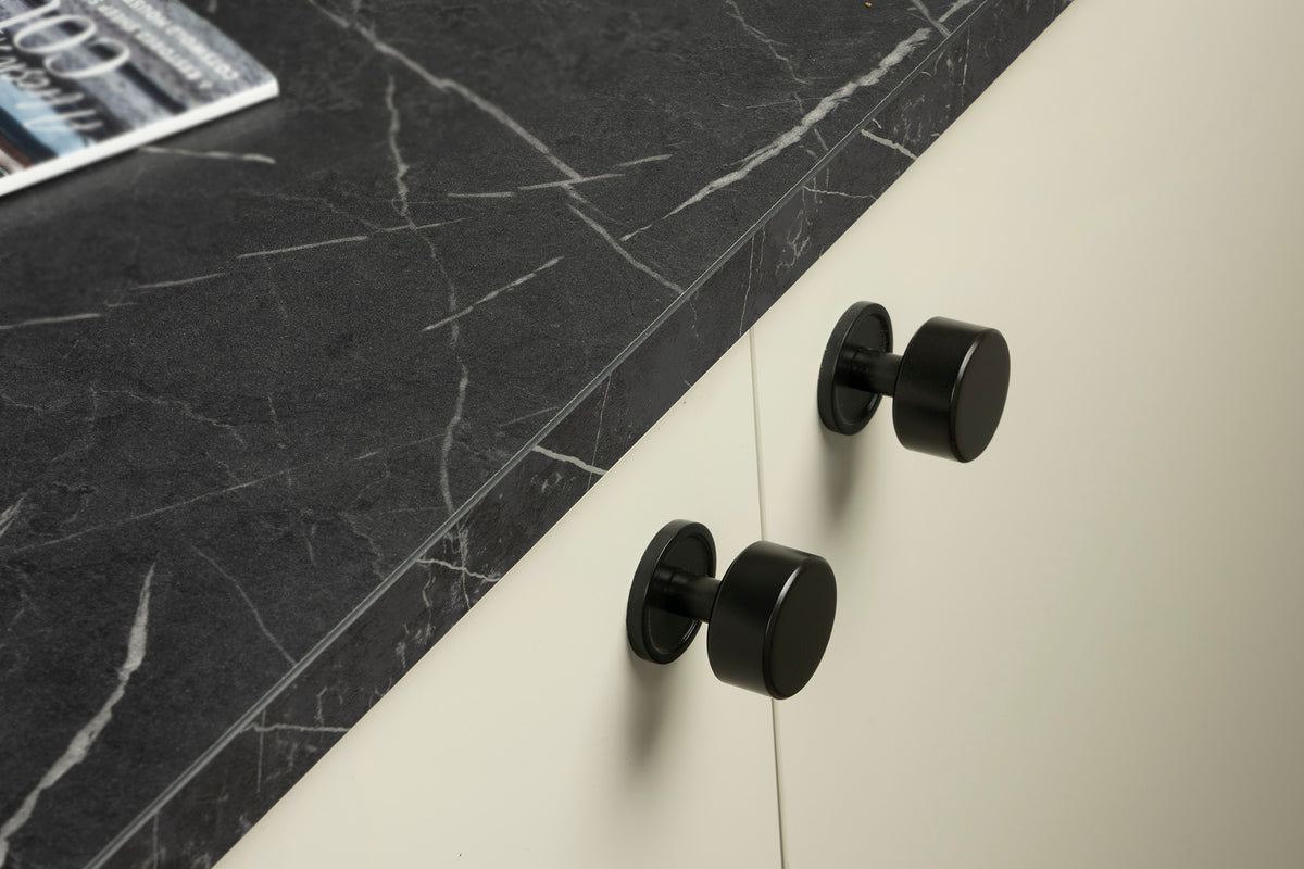 KELSO CABINET KNOB PLAIN 32x32 AGBZ - 50439 by MARCHES (ANVIL) ARCHITECTURAL HARDWARE