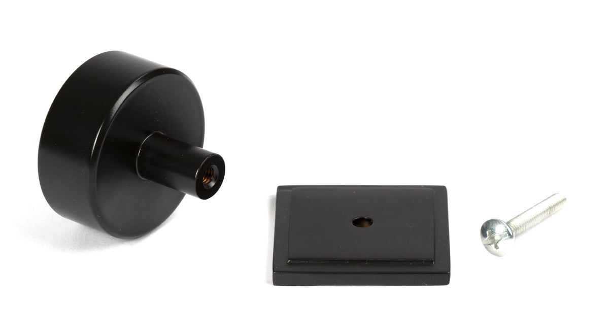 KELSO CABINET KNOB SQUARE 38x32 AGBZ - 50444 by MARCHES (ANVIL) ARCHITECTURAL HARDWARE
