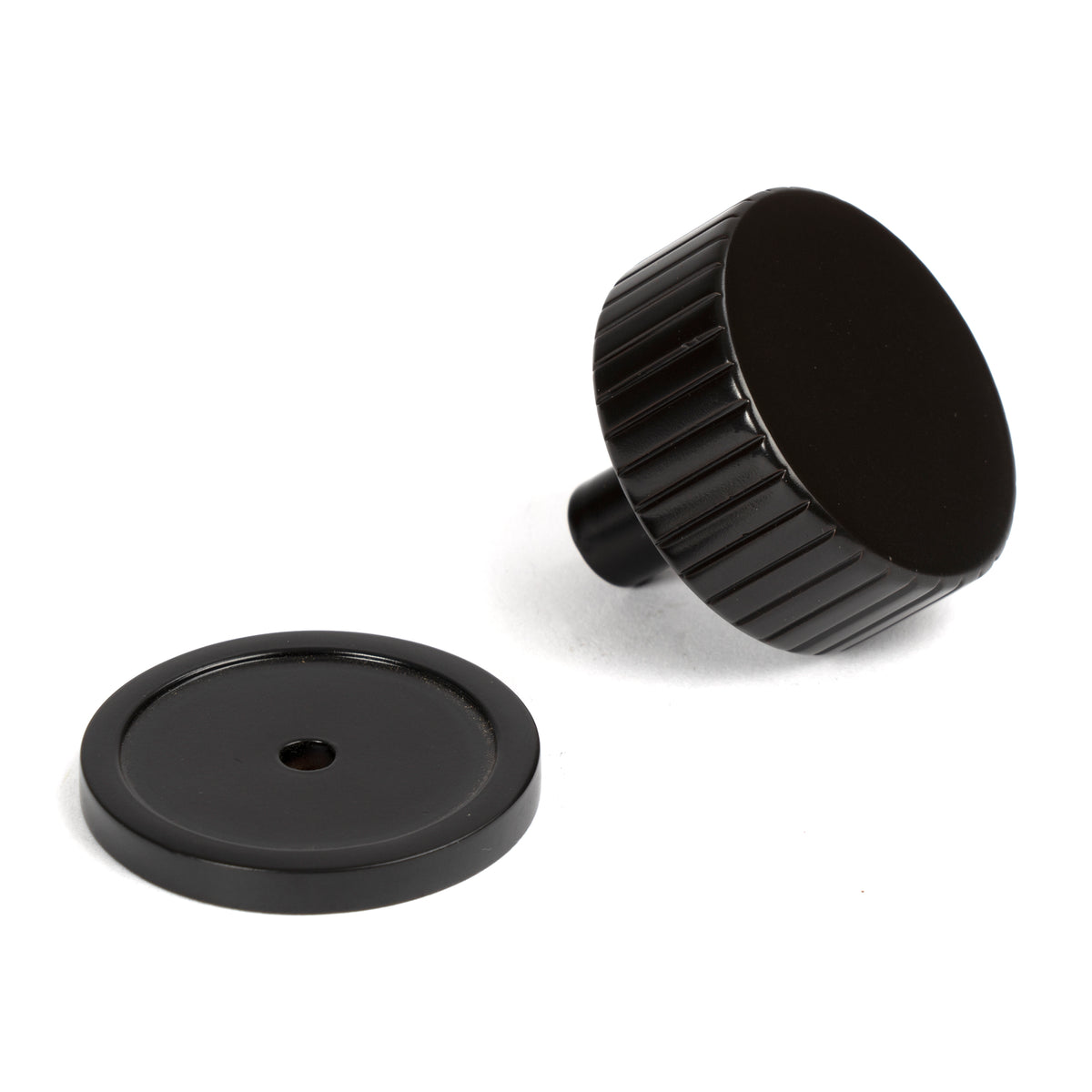 JUDD CABINET KNOB PLAIN 38x32 AGBZ - 50454 by MARCHES (ANVIL) ARCHITECTURAL HARDWARE