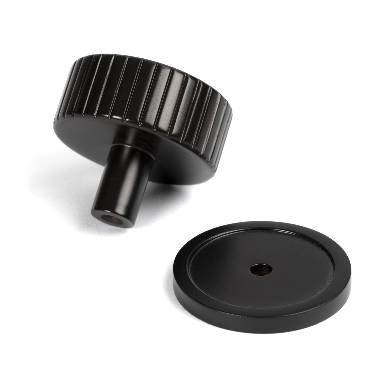 JUDD CABINET KNOB PLAIN 38x32 AGBZ - 50454 by MARCHES (ANVIL) ARCHITECTURAL HARDWARE