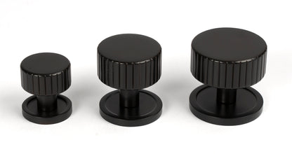 JUDD CABINET KNOB PLAIN 38x32 AGBZ - 50454 by MARCHES (ANVIL) ARCHITECTURAL HARDWARE