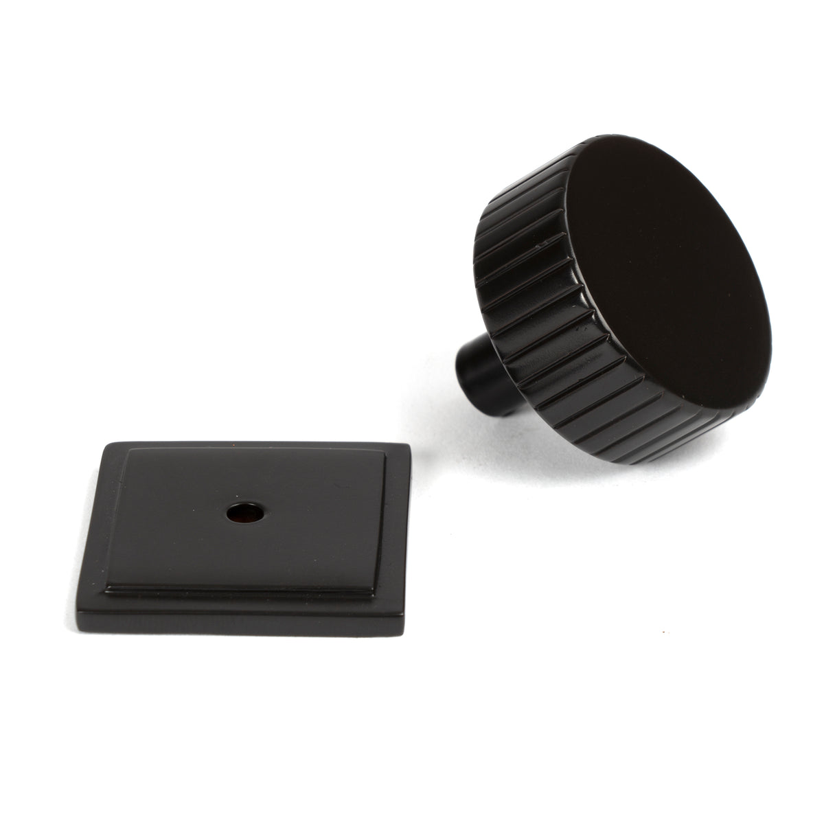 JUDD CABINET KNOB SQUARE 38x32 AGBZ - 50456 by MARCHES (ANVIL) ARCHITECTURAL HARDWARE