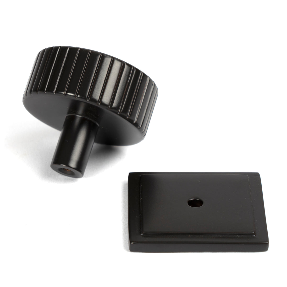 JUDD CABINET KNOB SQUARE 38x32 AGBZ - 50456 by MARCHES (ANVIL) ARCHITECTURAL HARDWARE