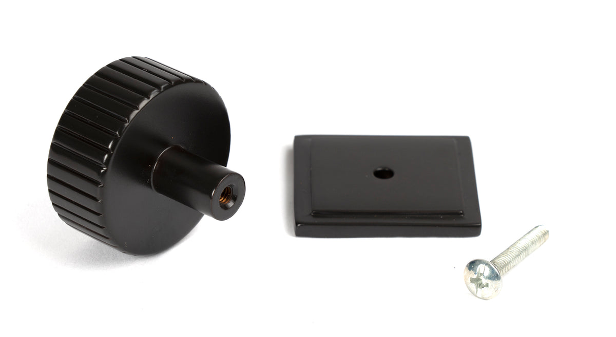 JUDD CABINET KNOB SQUARE 38x32 AGBZ - 50456 by MARCHES (ANVIL) ARCHITECTURAL HARDWARE