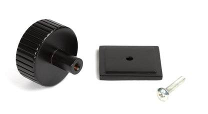 JUDD CABINET KNOB SQUARE 38x32 AGBZ - 50456 by MARCHES (ANVIL) ARCHITECTURAL HARDWARE
