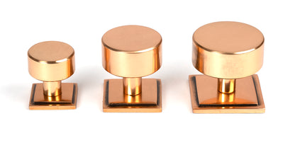 KELSO CABINET KNOB SQUARE 38x32 PBZ - 50468 by MARCHES (ANVIL) ARCHITECTURAL HARDWARE