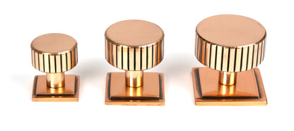 JUDD CABINET KNOB SQUARE 25x25 PBZ - 50474 by MARCHES (ANVIL) ARCHITECTURAL HARDWARE