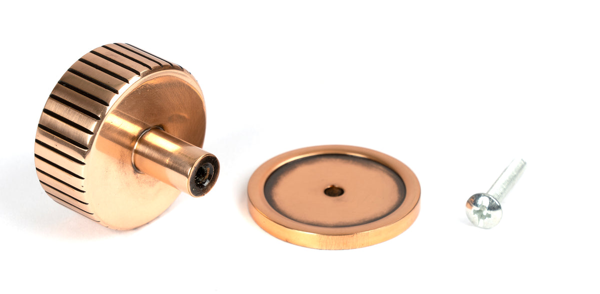 JUDD CABINET KNOB PLAIN 38x32 PBZ - 50478 by MARCHES (ANVIL) ARCHITECTURAL HARDWARE