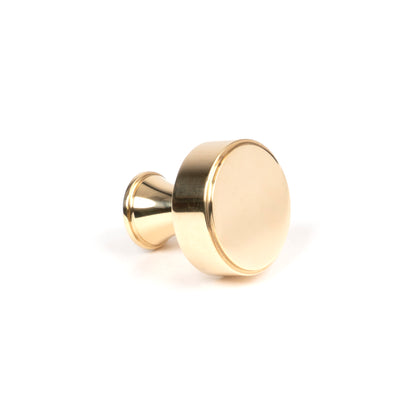 SCULLY CABINET KNOB 25x25 PBR - 50484 by MARCHES (ANVIL) ARCHITECTURAL HARDWARE
