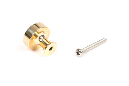 SCULLY CABINET KNOB 25x25 PBR - 50484 by MARCHES (ANVIL) ARCHITECTURAL HARDWARE