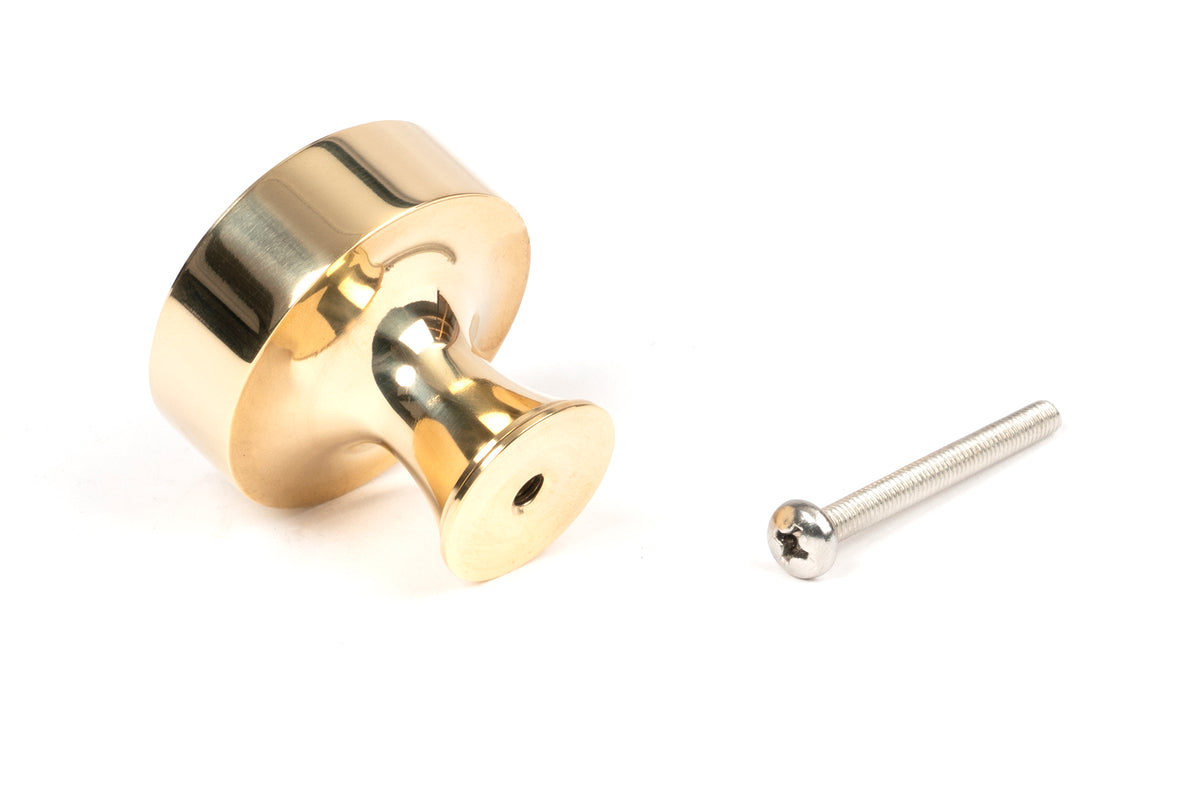 SCULLY CABINET KNOB 38x35 PBR - 50486 by MARCHES (ANVIL) ARCHITECTURAL HARDWARE