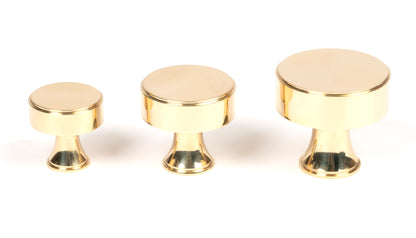 SCULLY CABINET KNOB 38x35 PBR - 50486 by MARCHES (ANVIL) ARCHITECTURAL HARDWARE