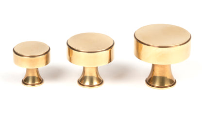 SCULLY CABINET KNOB 25x25 AGBR - 50498 by MARCHES (ANVIL) ARCHITECTURAL HARDWARE
