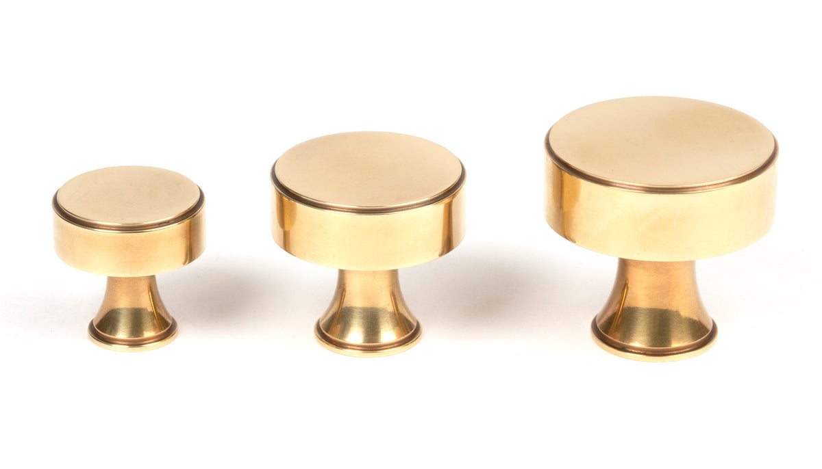 SCULLY CABINET KNOB 38x35 AGBR - 50500 by MARCHES (ANVIL) ARCHITECTURAL HARDWARE