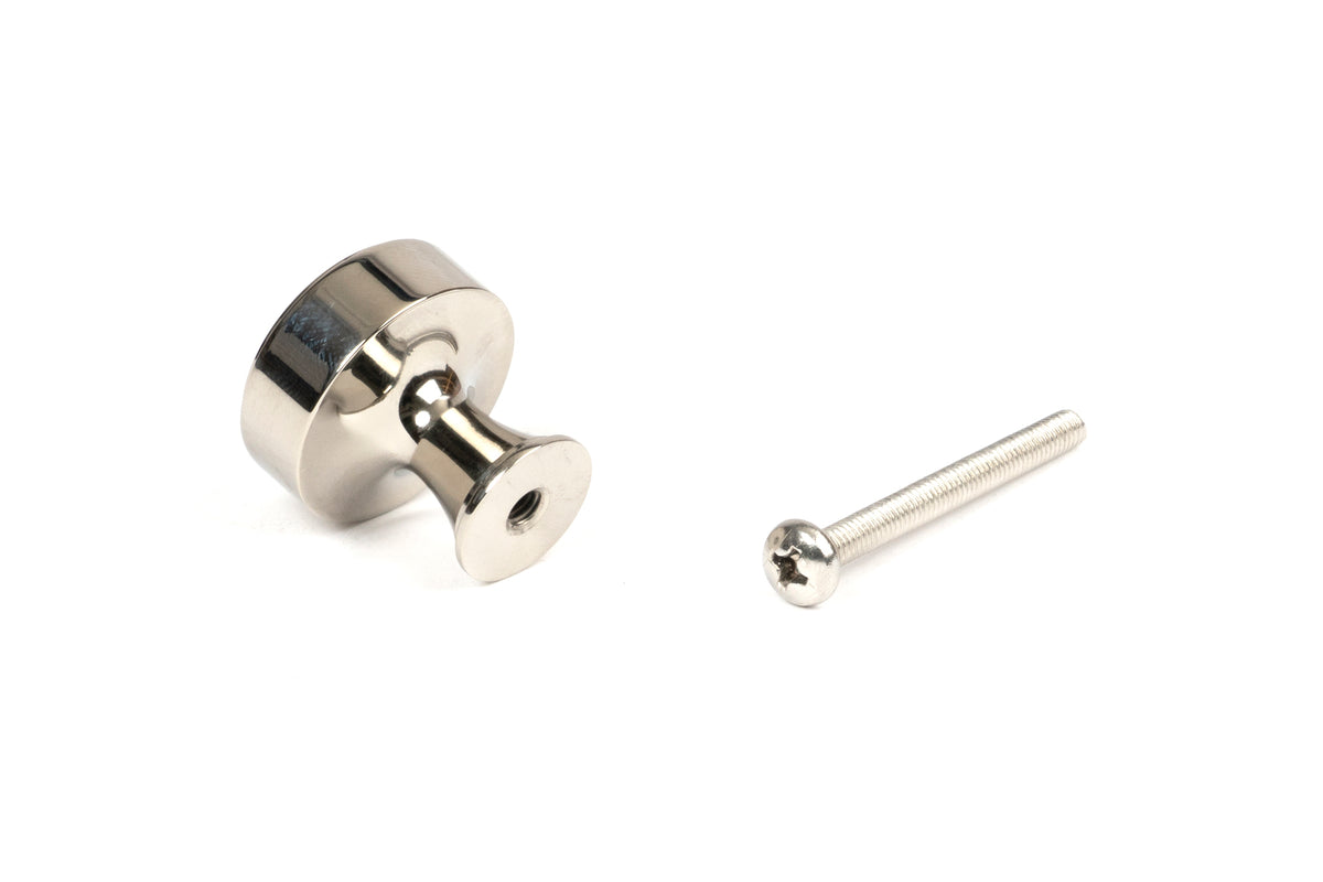 SCULLY CABINET KNOB 25x25 PNP - 50512 by MARCHES (ANVIL) ARCHITECTURAL HARDWARE