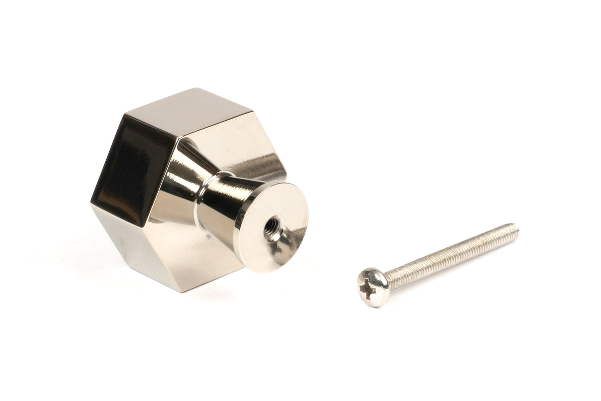 KAHLO CABINET KNOB 38x32 PNP - 50517 by MARCHES (ANVIL) ARCHITECTURAL HARDWARE