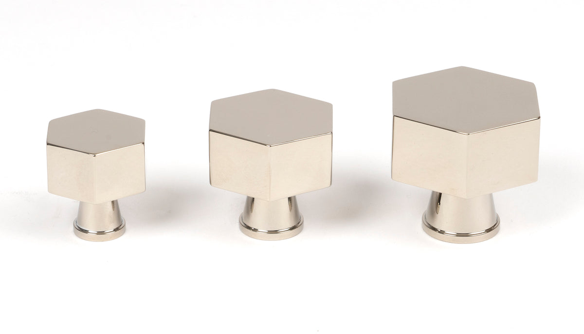 KAHLO CABINET KNOB 38x32 PNP - 50517 by MARCHES (ANVIL) ARCHITECTURAL HARDWARE