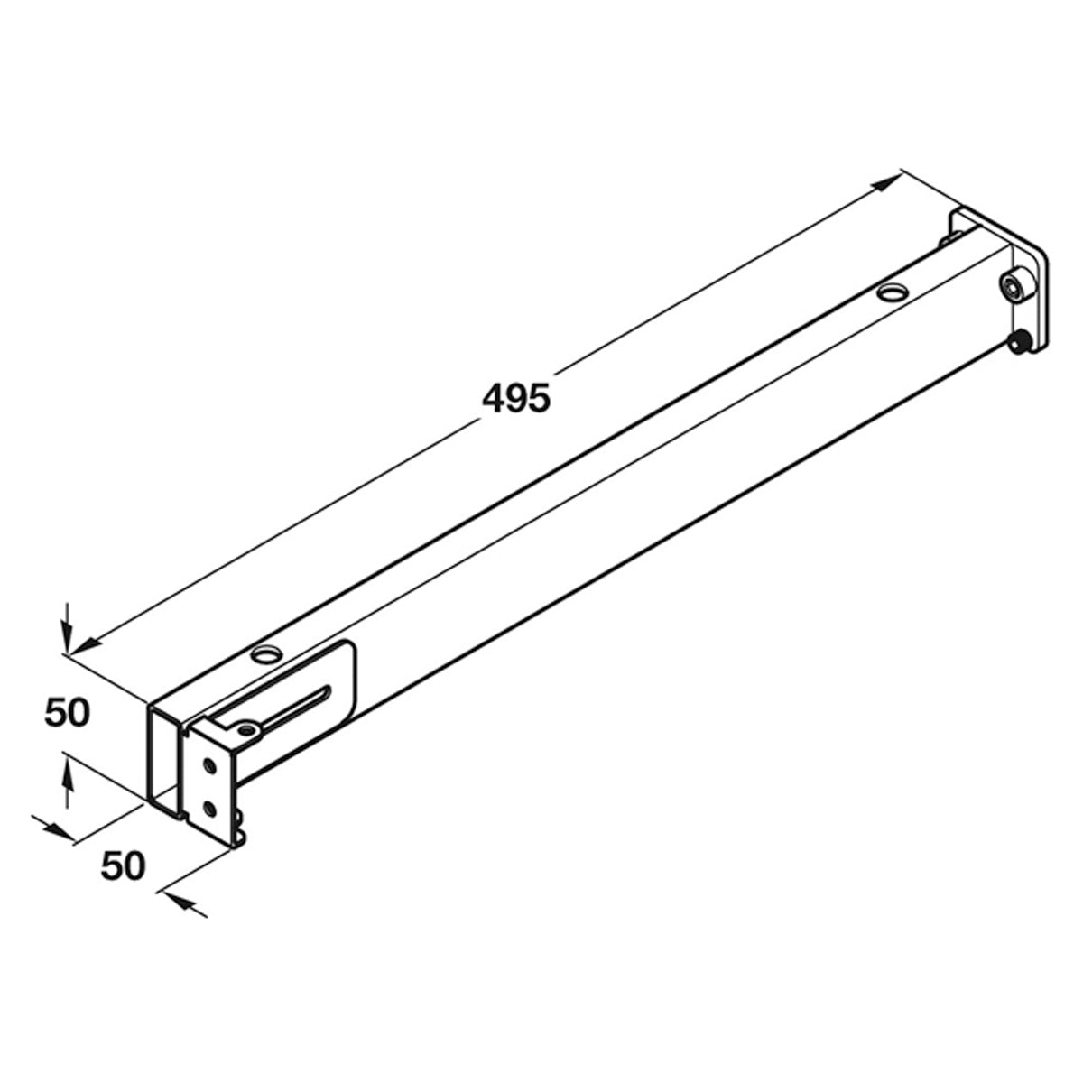 FLEXIBASIC SUPPORT FOR WORKTOP