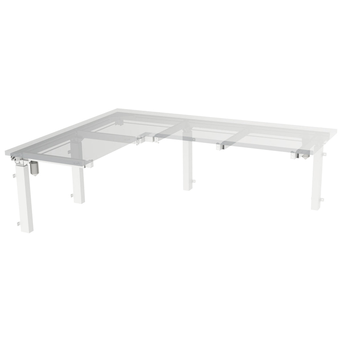 ROPOX FLEXI CORNER ELECTRIC SET 2m by HAFELE UK LTD