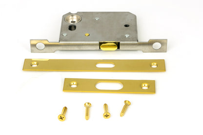 SLIDING DOOR LOCK BS50 145x20x68 PVD - 50661 by MARCHES (ANVIL) ARCHITECTURAL HARDWARE