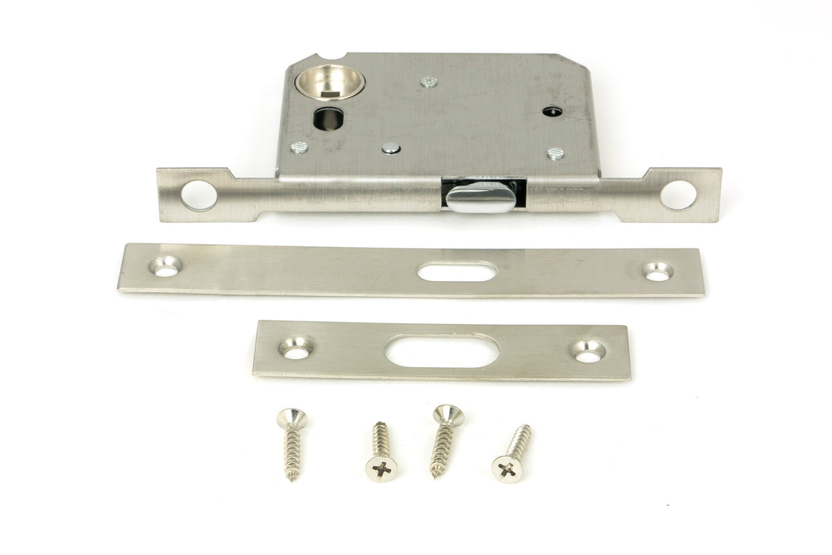 SLIDING DOOR LOCK BS50 145x20x68 SSS - 50666 by MARCHES (ANVIL) ARCHITECTURAL HARDWARE