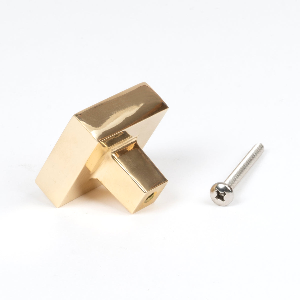 ALBERS CABINET KNOB 35x30 PBR - 50669 by MARCHES (ANVIL) ARCHITECTURAL HARDWARE