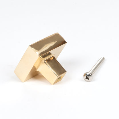 ALBERS CABINET KNOB 35x30 PBR - 50669 by MARCHES (ANVIL) ARCHITECTURAL HARDWARE