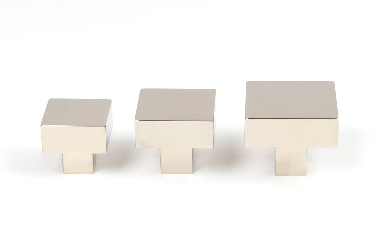 ALBERS CABINET KNOB 30x27 PNP - 50694 by MARCHES (ANVIL) ARCHITECTURAL HARDWARE