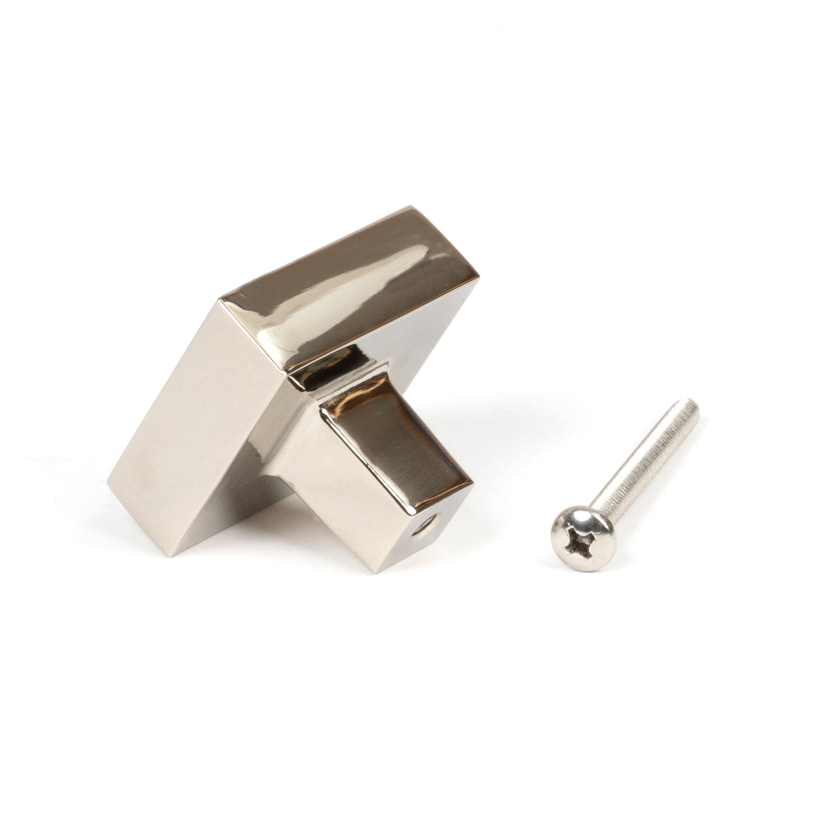 ALBERS CABINET KNOB 35x30 PNP - 50695 by MARCHES (ANVIL) ARCHITECTURAL HARDWARE