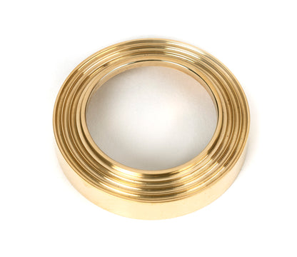 ESCUTCHEON ROUND CNC BEEHIVE 53x8 PBR - 50748 by MARCHES (ANVIL) ARCHITECTURAL HARDWARE