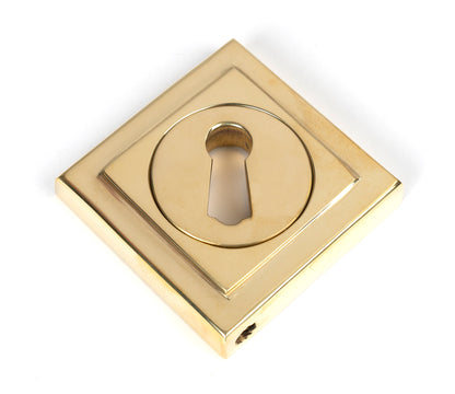 ESCUTCHEON ROUND CNC SQUARE 53x53x8 PBR - 50749 by MARCHES (ANVIL) ARCHITECTURAL HARDWARE