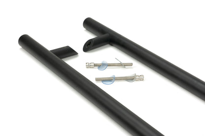 T-BAR HANDLE OFFSET B2B 0400HC 32x0600x80 MBK - 50787 by MARCHES (ANVIL) ARCHITECTURAL HARDWARE