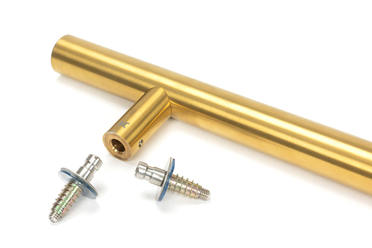 T-BAR HANDLE SECRET FIX 0400HC 32x0600x80 AGBR - 50800 by MARCHES (ANVIL) ARCHITECTURAL HARDWARE
